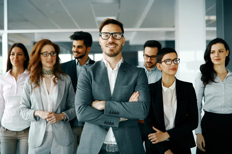 Équipe de consultants en entreprise