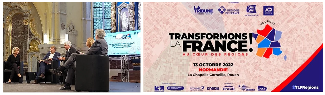 Nautile Conseil participe à Transformons la France spéciale Normandie