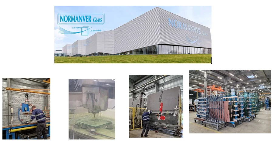 UNE VISITE EN TOUTE TRANSPARENCE : NORMANVER GLASS à Eslettes