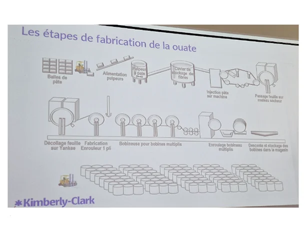 Visite du site Kimberly-Clark de Sotteville-lès-Rouen (photo 2)