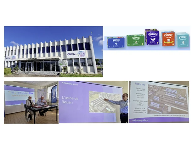 Visite du site Kimberly-Clark de Sotteville-lès-Rouen (photo 5)